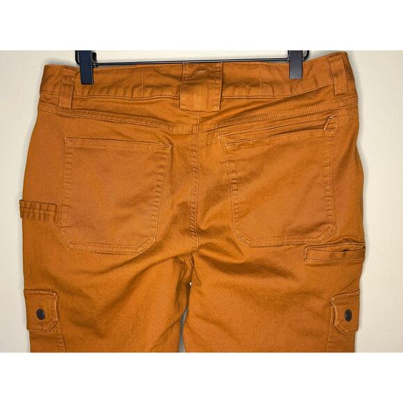 Duluth Trading Womens Curvesetter Waistband Pants HIking Carpenter 10 x 31 - Picture 8 of 9